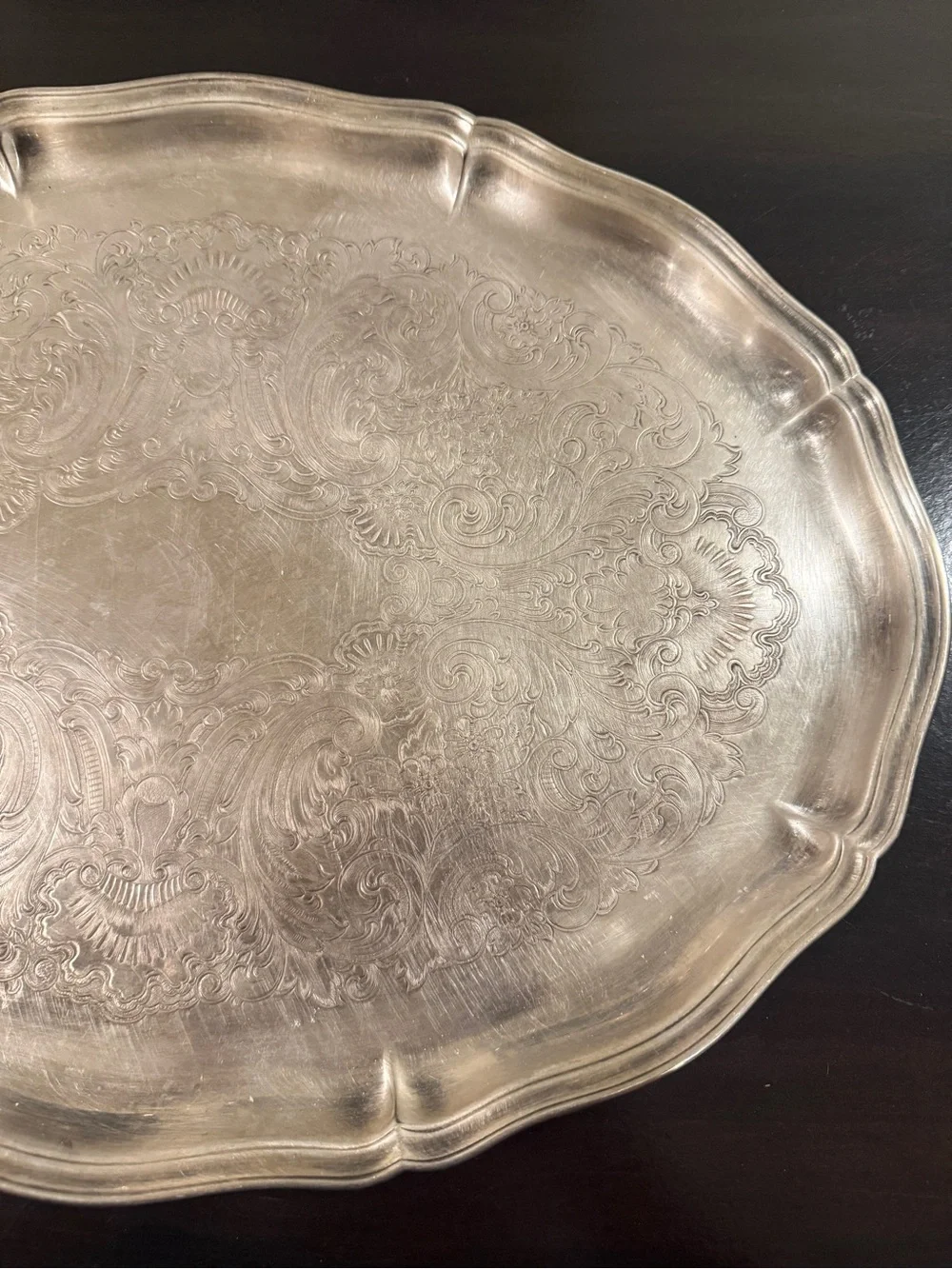 Kent Silversmiths Silver-Plated Serving Tray